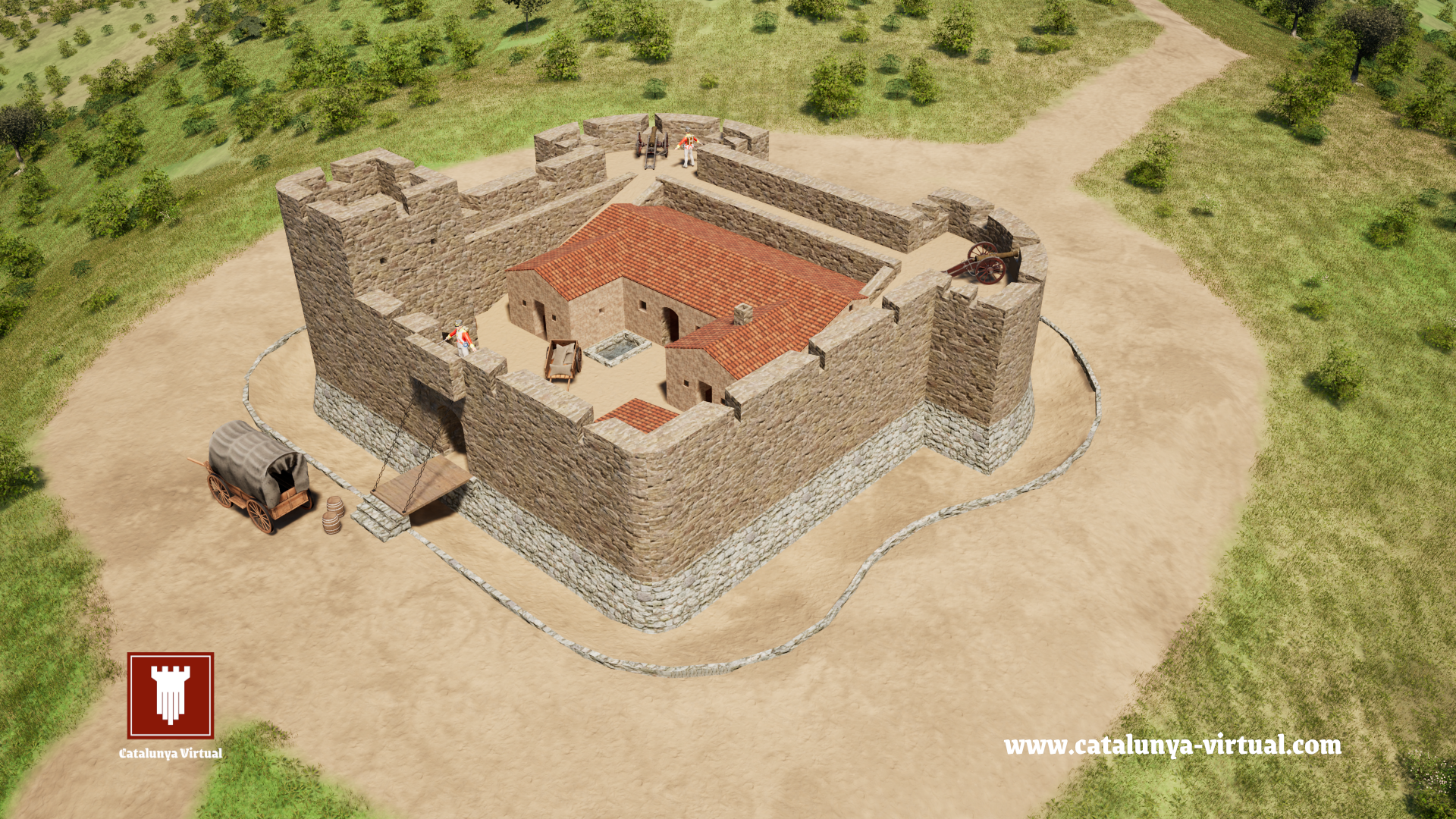 Forti de Sant Maurici Vista 1